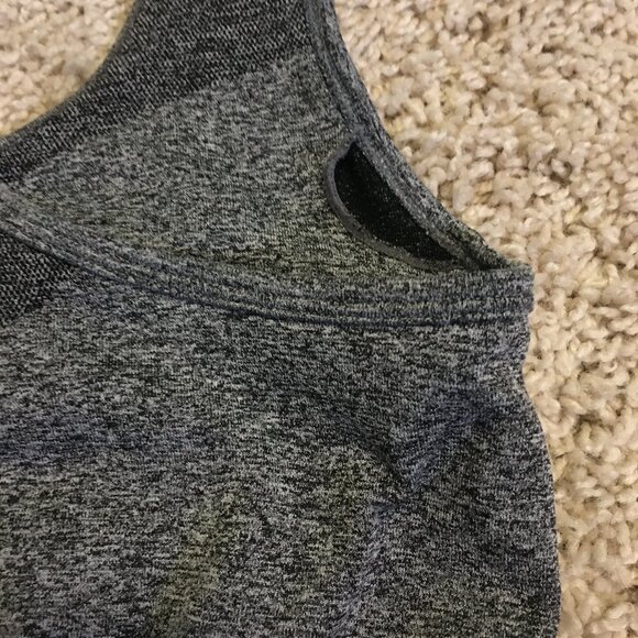 Jed North Salt and Pepper Marled Racerback Sports Bra - Picture 8 of 8